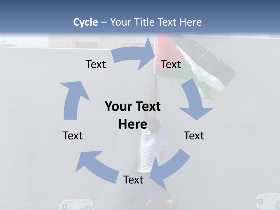 Wall Segregation Separation PowerPoint Template