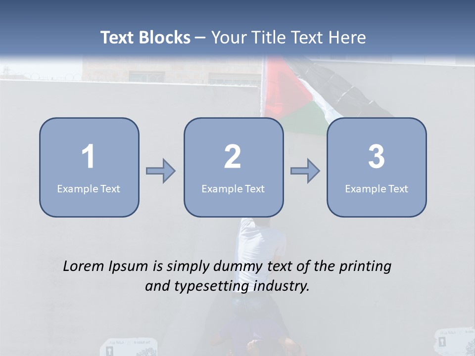 Wall Segregation Separation PowerPoint Template