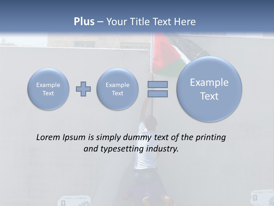 Wall Segregation Separation PowerPoint Template