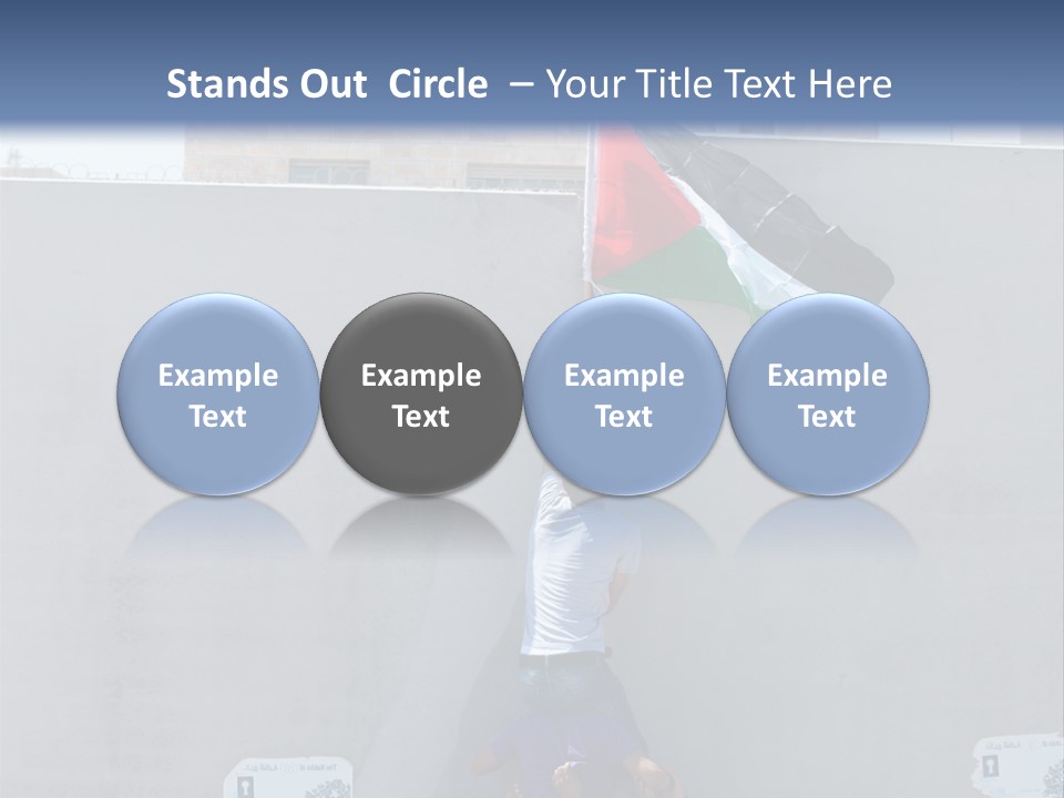 Wall Segregation Separation PowerPoint Template