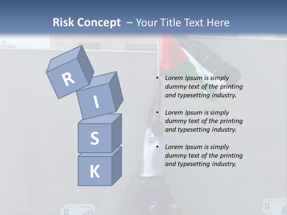 Wall Segregation Separation PowerPoint Template
