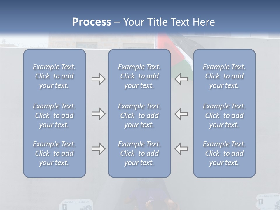 Wall Segregation Separation PowerPoint Template