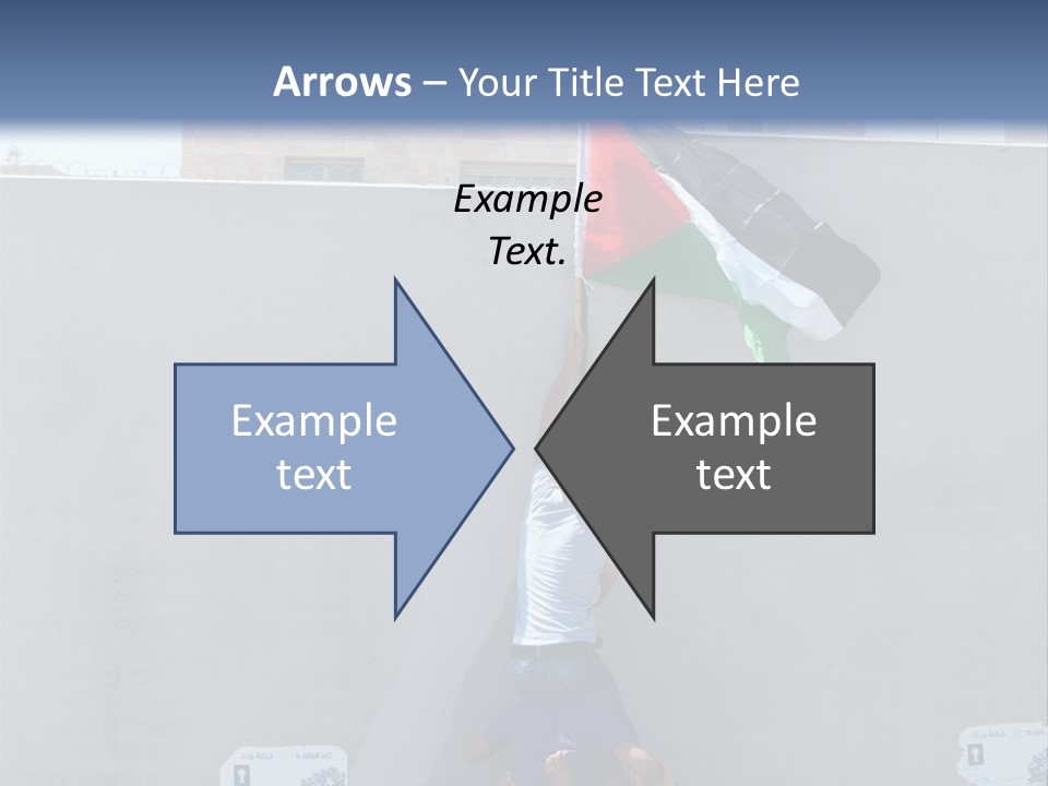Wall Segregation Separation PowerPoint Template
