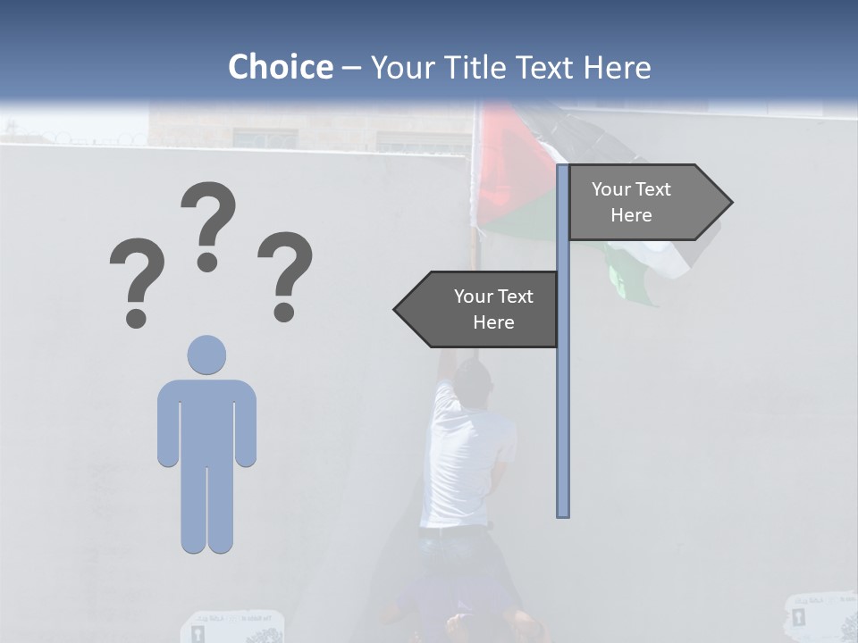 Wall Segregation Separation PowerPoint Template