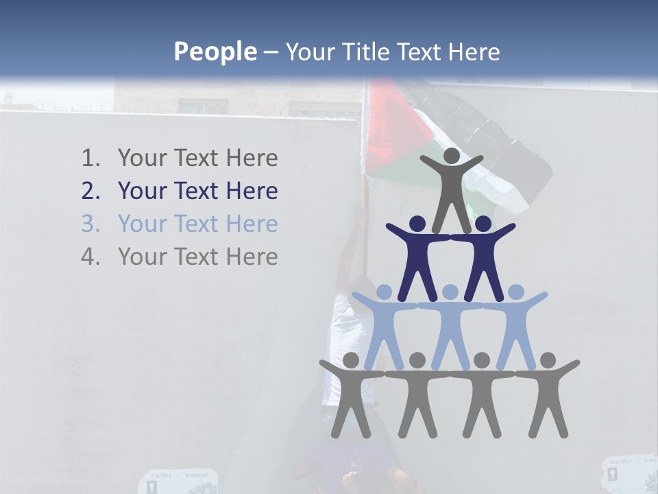 Wall Segregation Separation PowerPoint Template