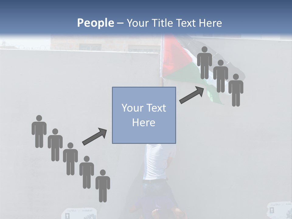 Wall Segregation Separation PowerPoint Template