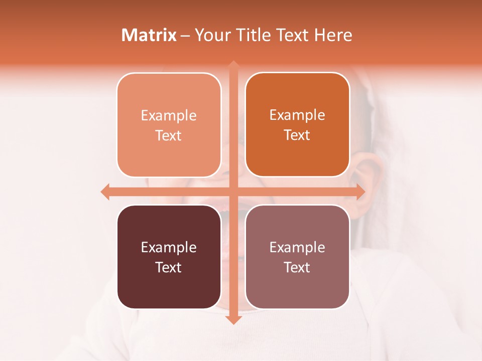 Boy People Eye Closed PowerPoint Template