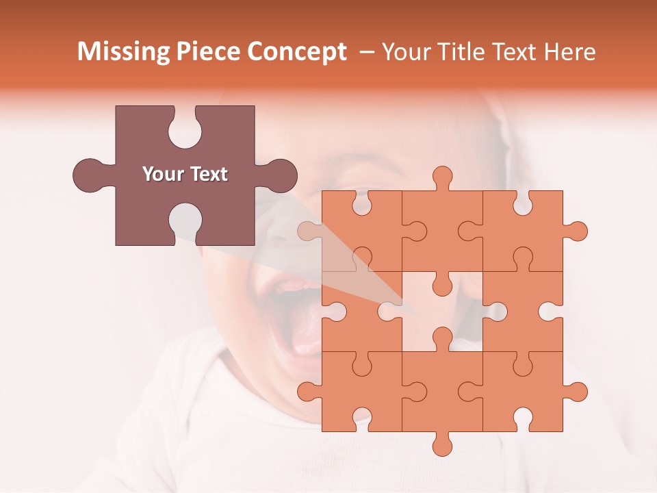 Boy People Eye Closed PowerPoint Template