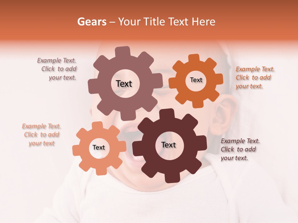 Boy People Eye Closed PowerPoint Template