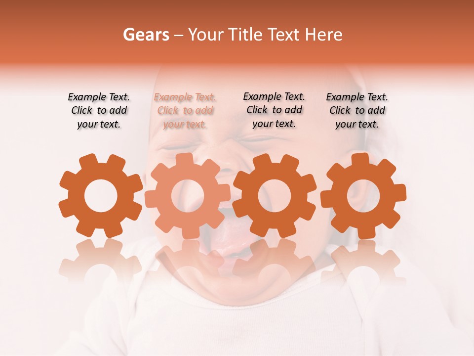 Boy People Eye Closed PowerPoint Template