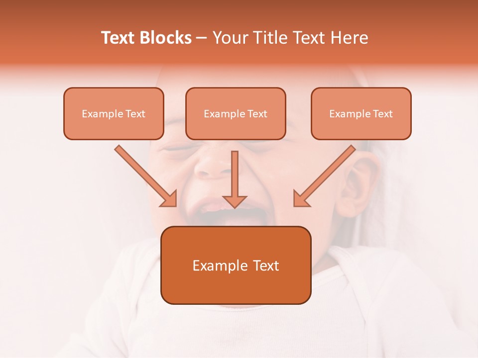 Boy People Eye Closed PowerPoint Template