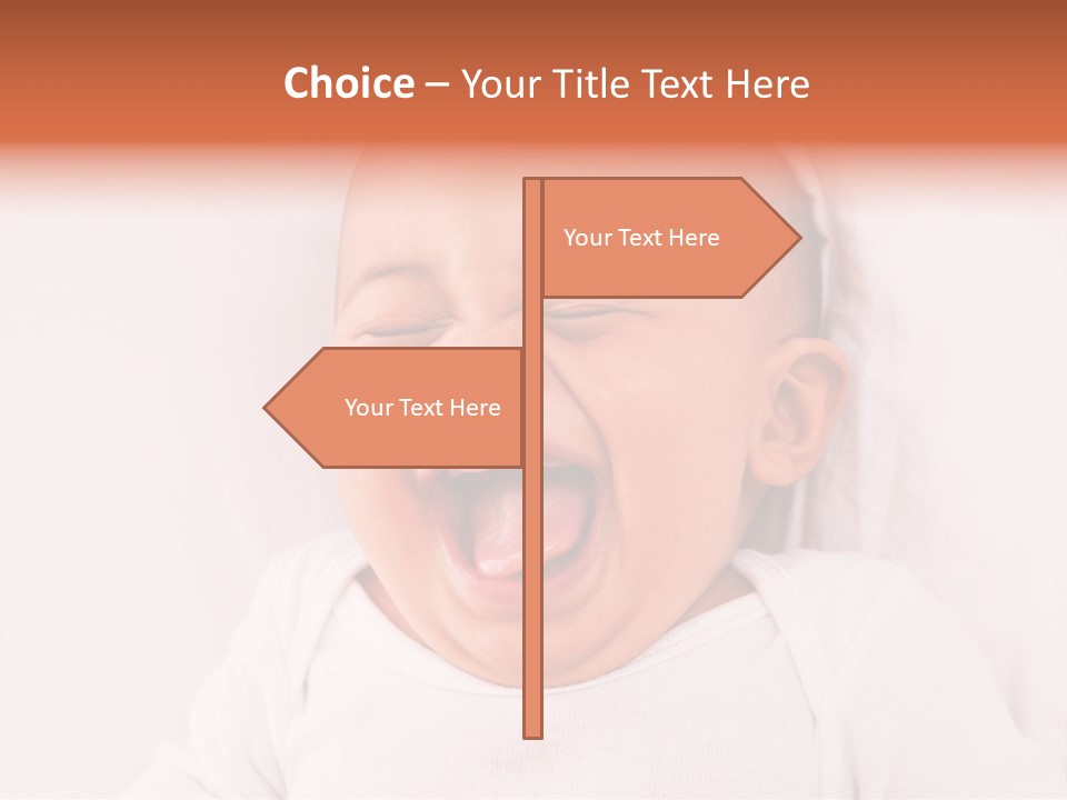 Boy People Eye Closed PowerPoint Template