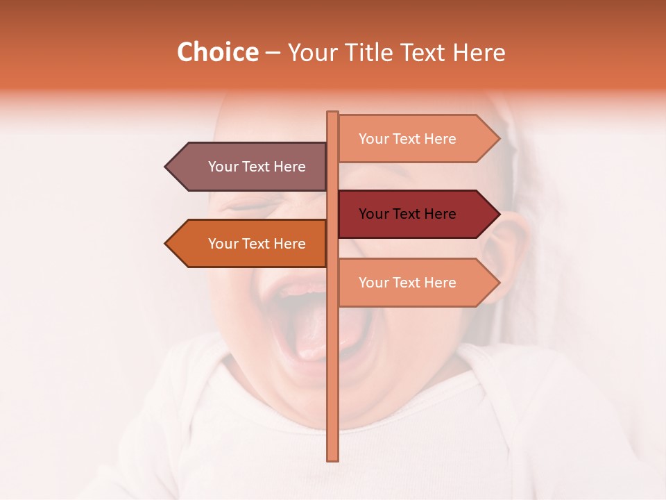 Boy People Eye Closed PowerPoint Template