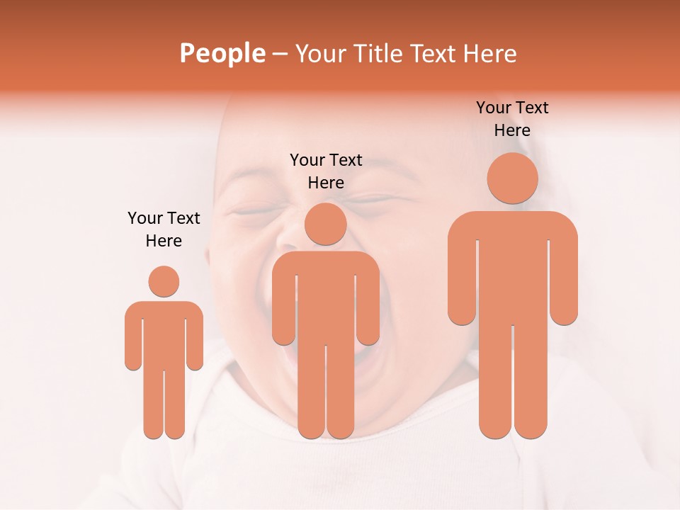 Boy People Eye Closed PowerPoint Template