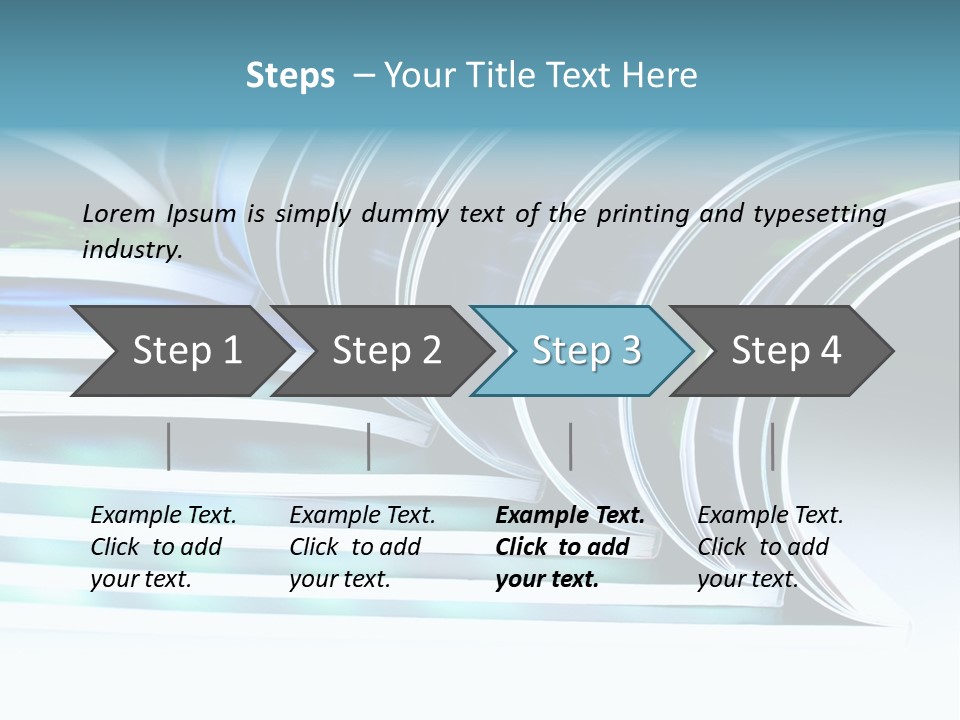 Print White Colorful PowerPoint Template