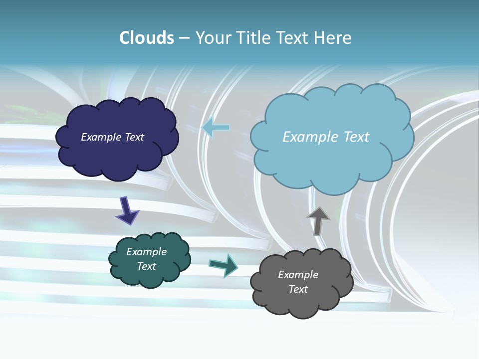 Print White Colorful PowerPoint Template