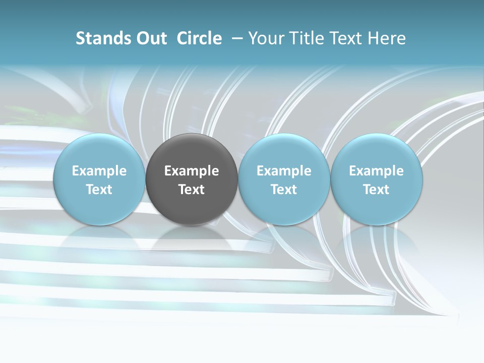 Print White Colorful PowerPoint Template