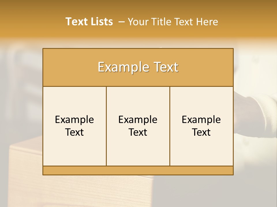 Agree Ballot Urn PowerPoint Template
