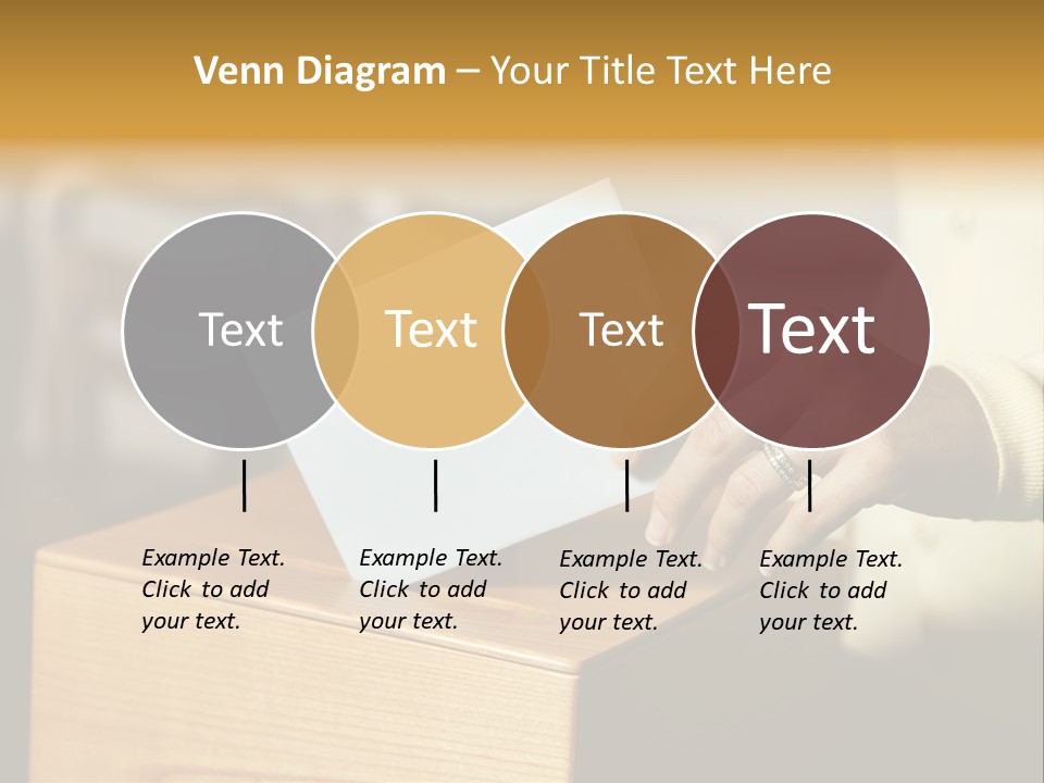 Agree Ballot Urn PowerPoint Template