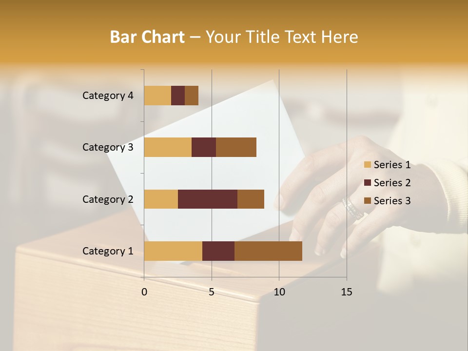 Agree Ballot Urn PowerPoint Template