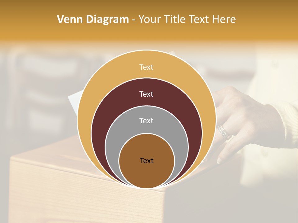 Agree Ballot Urn PowerPoint Template