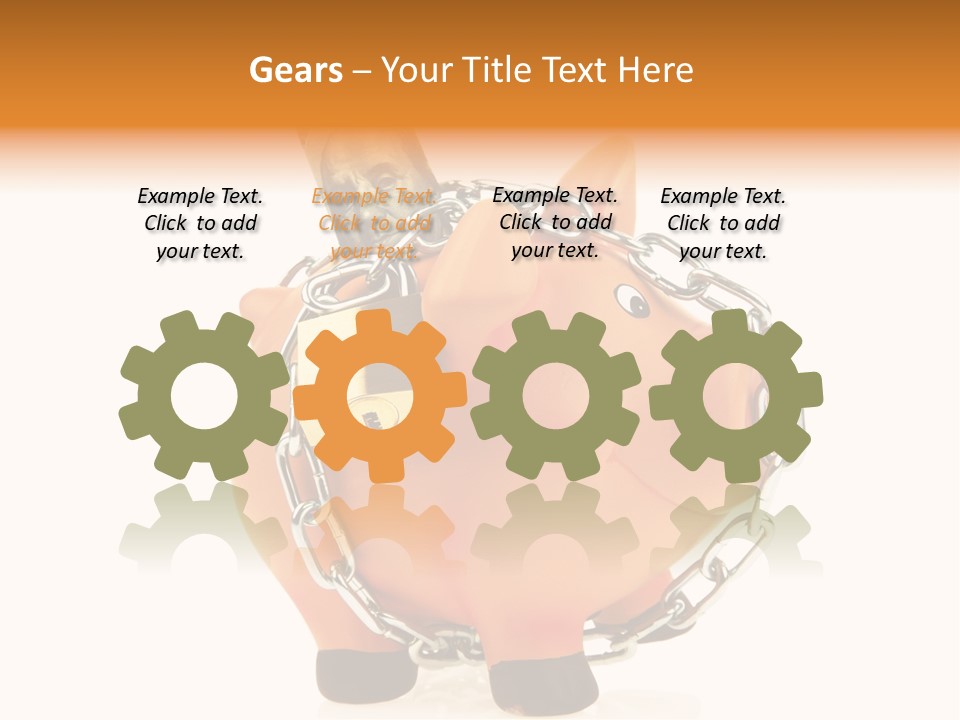 Rentenversicherung Assets Bank PowerPoint Template