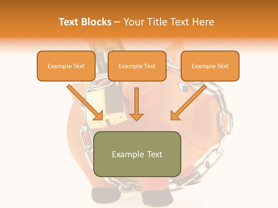 Rentenversicherung Assets Bank PowerPoint Template