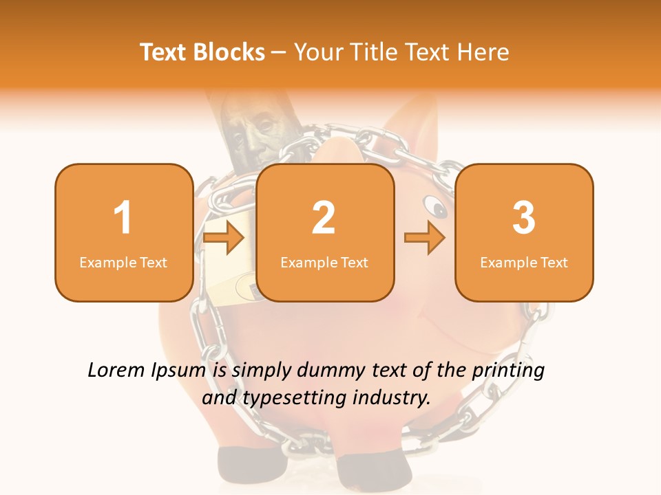 Rentenversicherung Assets Bank PowerPoint Template
