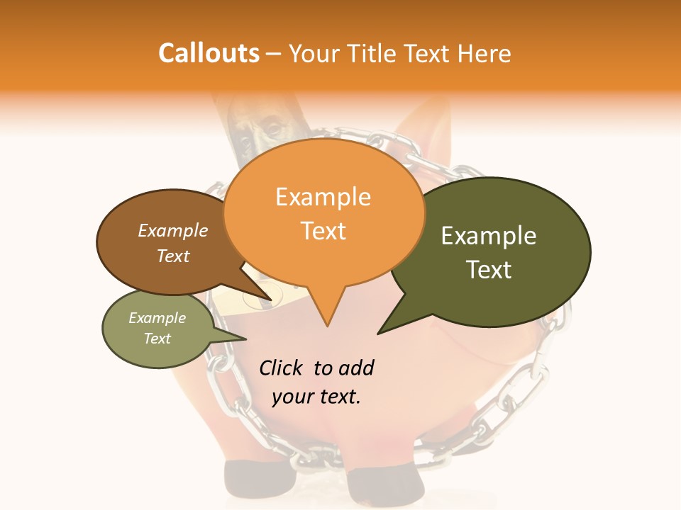 Rentenversicherung Assets Bank PowerPoint Template
