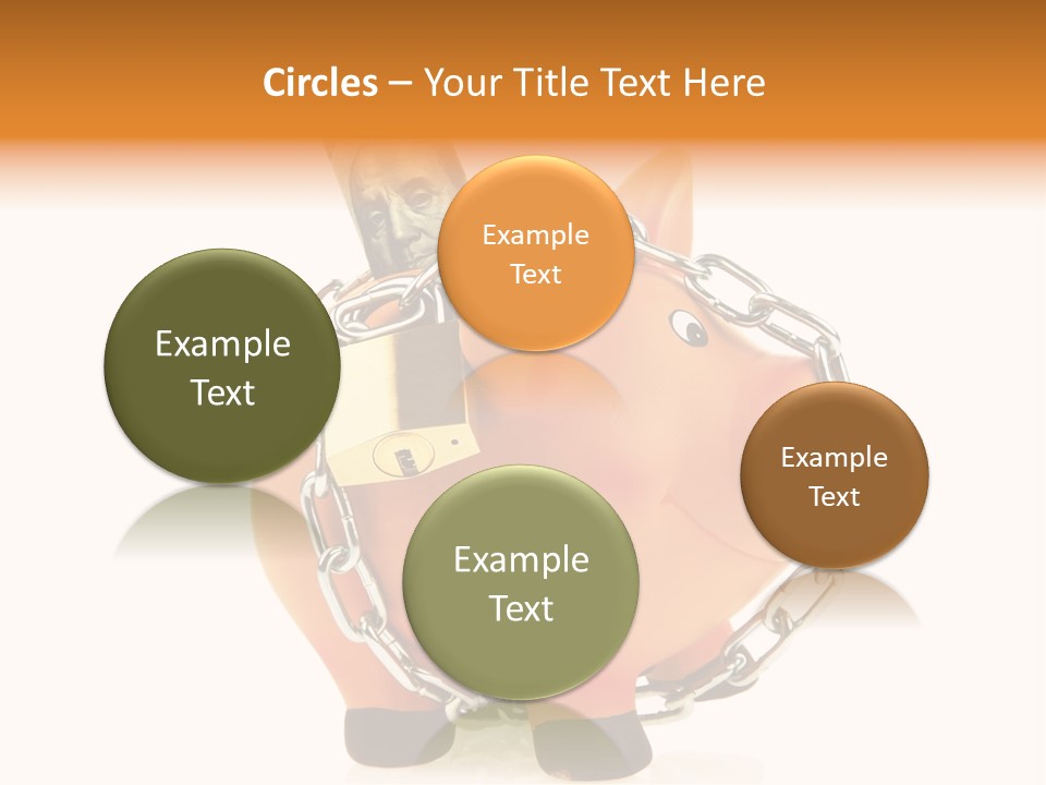 Rentenversicherung Assets Bank PowerPoint Template