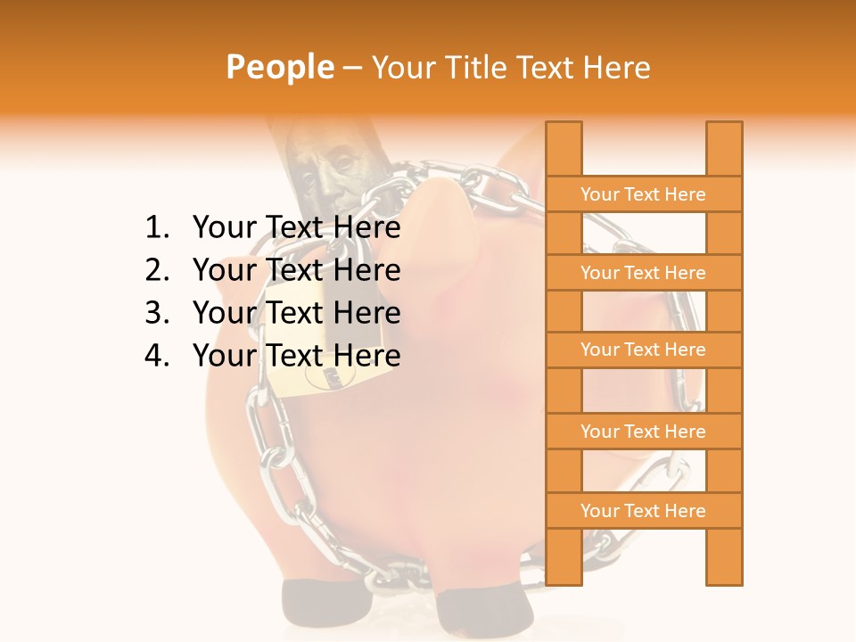 Rentenversicherung Assets Bank PowerPoint Template