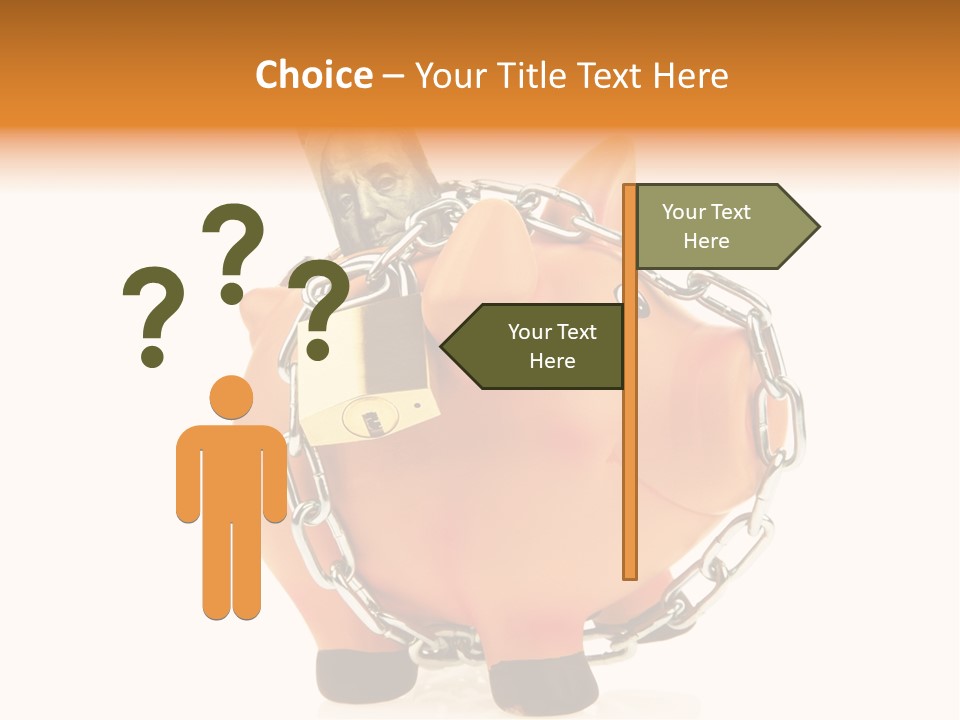 Rentenversicherung Assets Bank PowerPoint Template