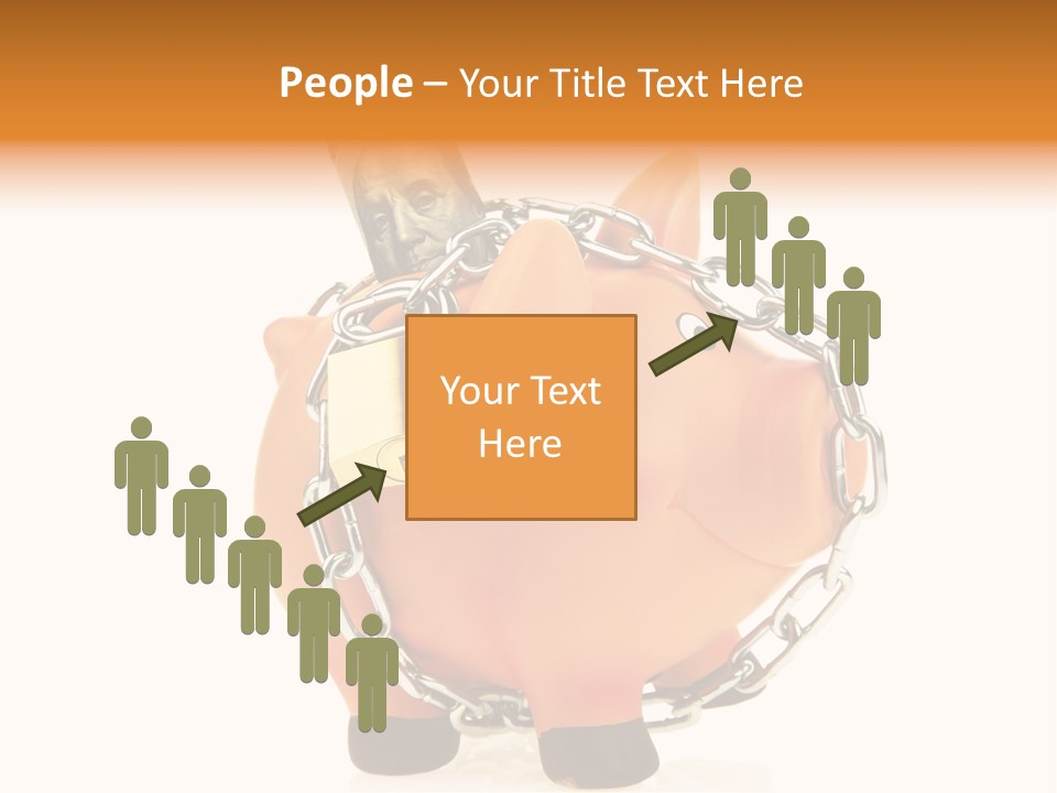 Rentenversicherung Assets Bank PowerPoint Template