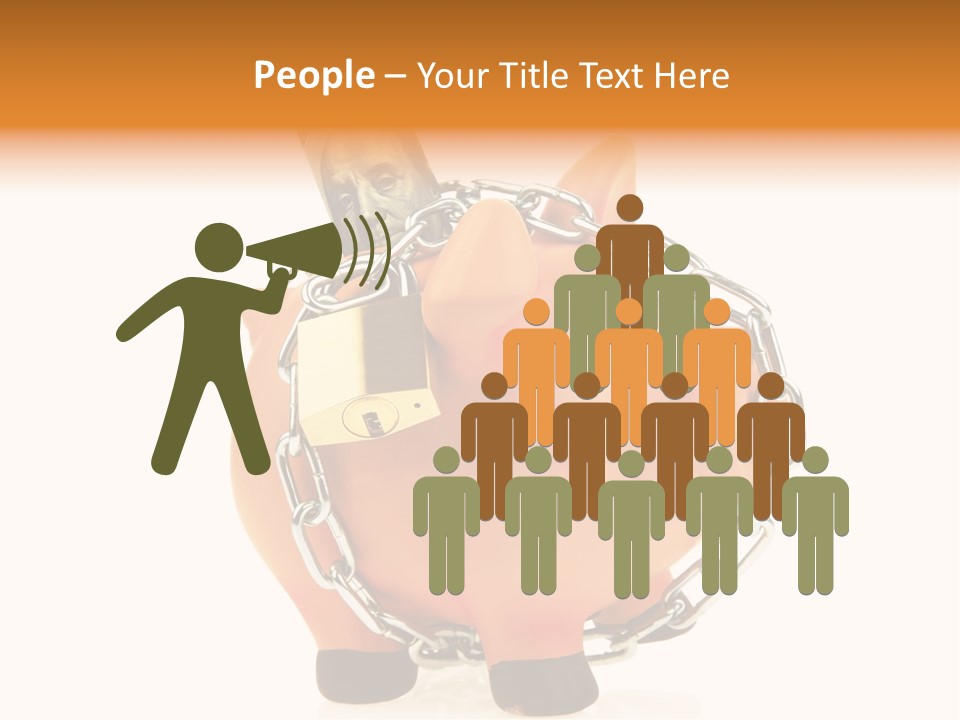 Rentenversicherung Assets Bank PowerPoint Template