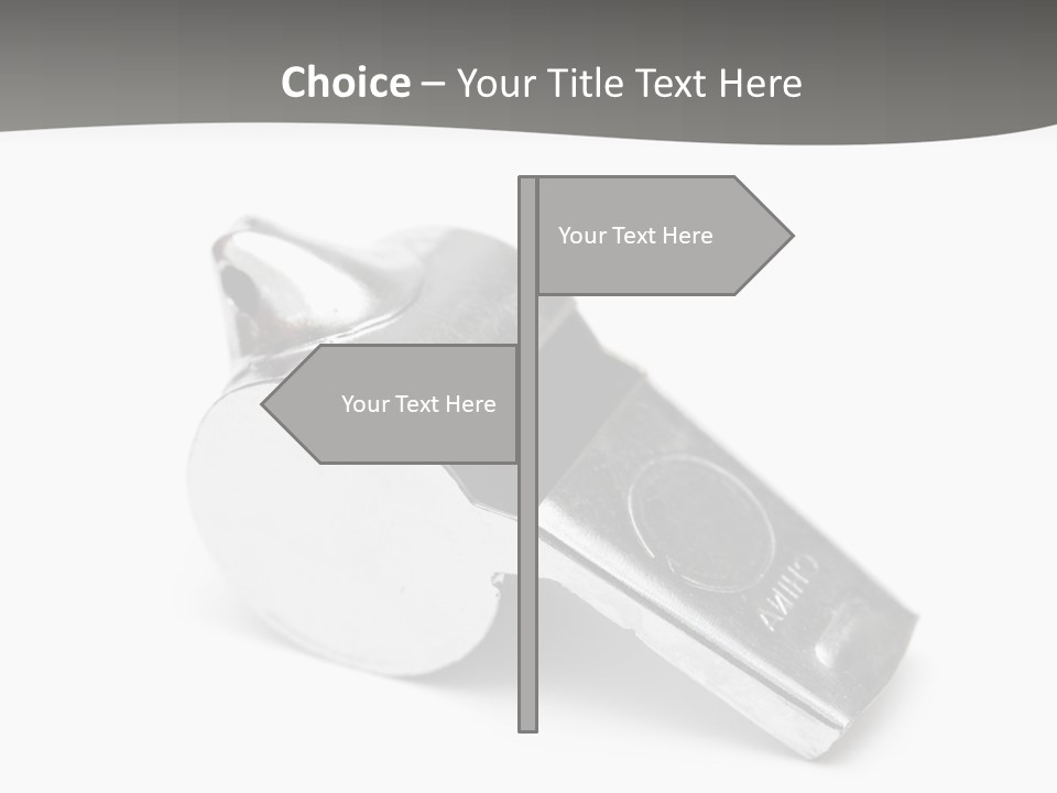 Loud Whistle Tweet PowerPoint Template