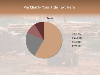 Hauling Mover Cargo PowerPoint Template