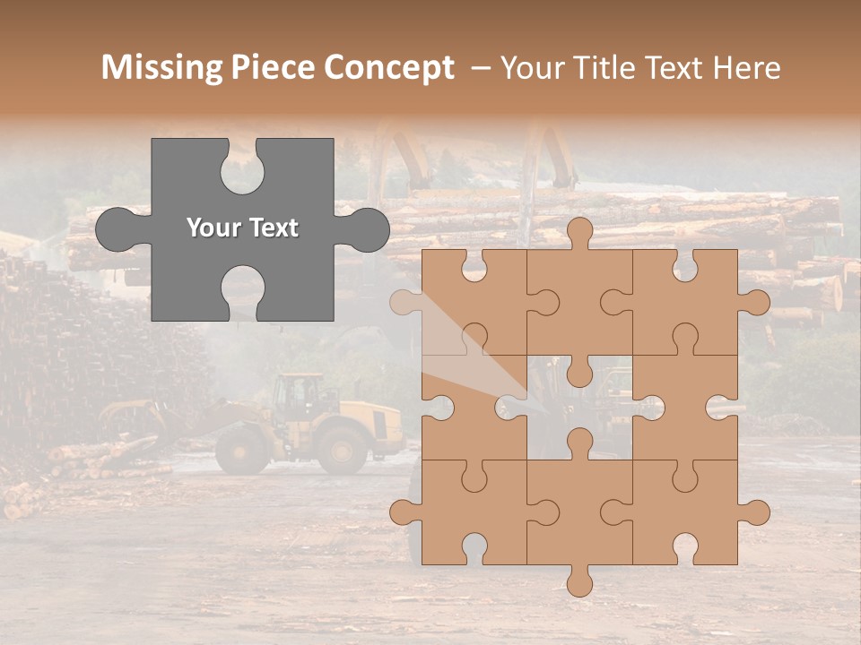 Hauling Mover Cargo PowerPoint Template