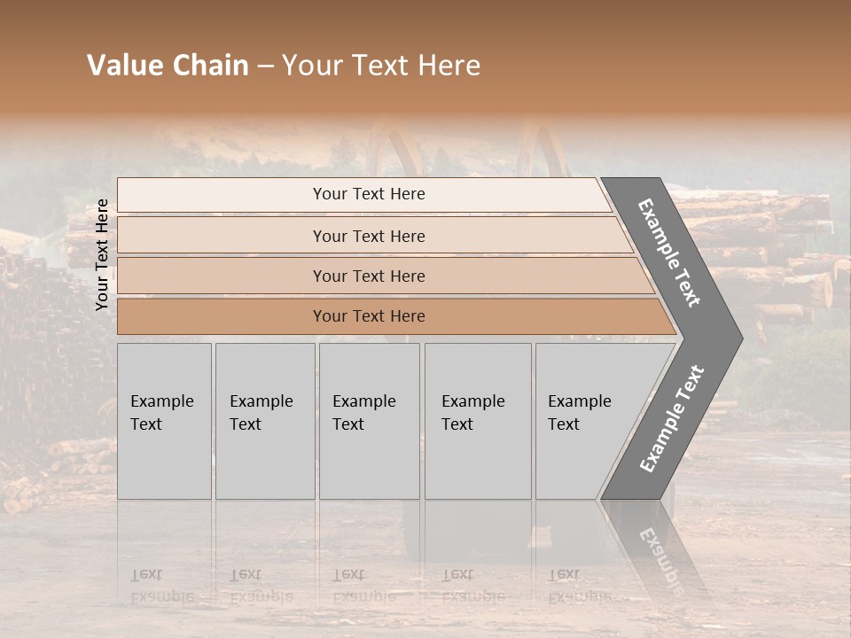 Hauling Mover Cargo PowerPoint Template
