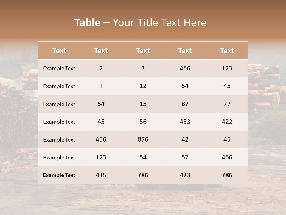 Hauling Mover Cargo PowerPoint Template