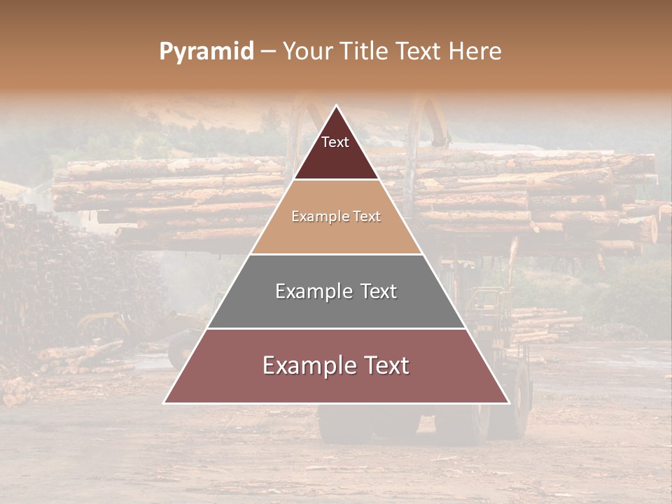Hauling Mover Cargo PowerPoint Template