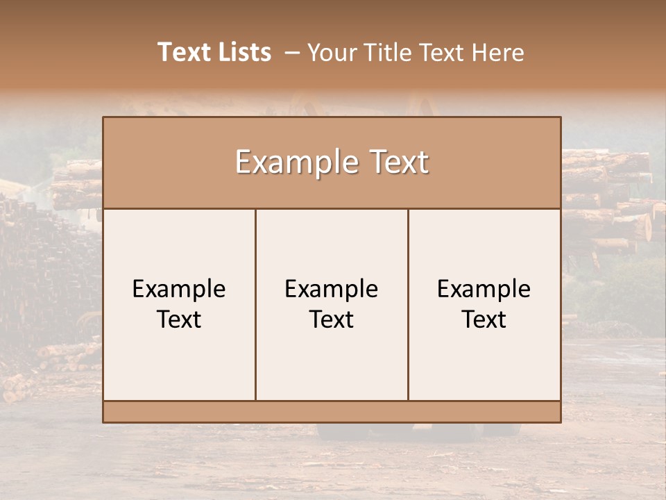 Hauling Mover Cargo PowerPoint Template