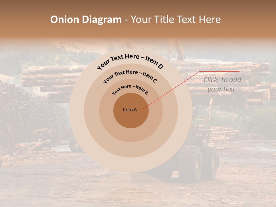 Hauling Mover Cargo PowerPoint Template