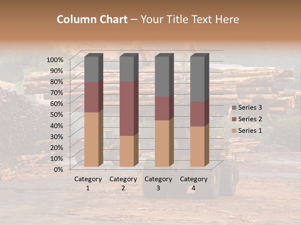 Hauling Mover Cargo PowerPoint Template