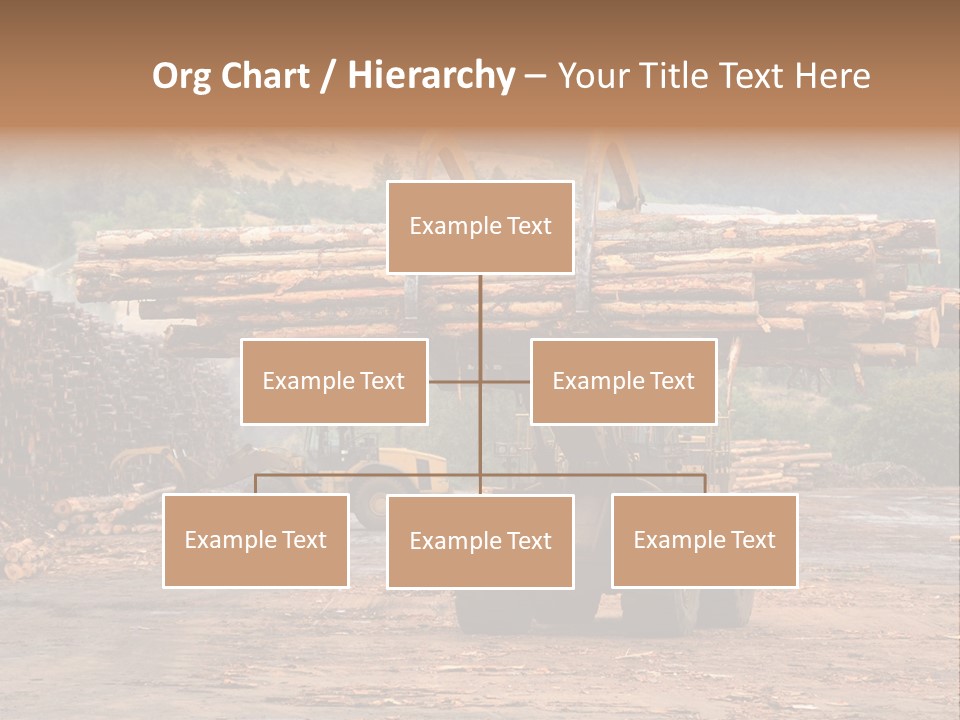 Hauling Mover Cargo PowerPoint Template