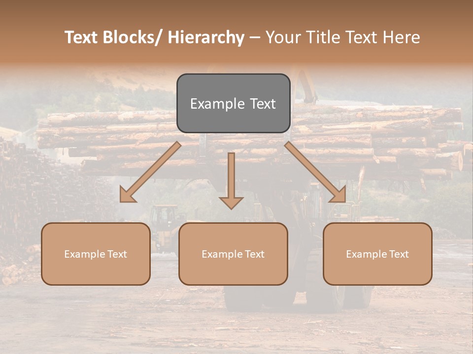 Hauling Mover Cargo PowerPoint Template