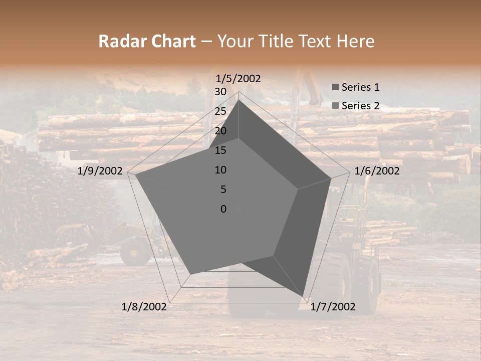 Hauling Mover Cargo PowerPoint Template