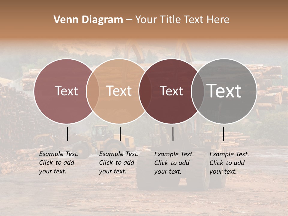 Hauling Mover Cargo PowerPoint Template