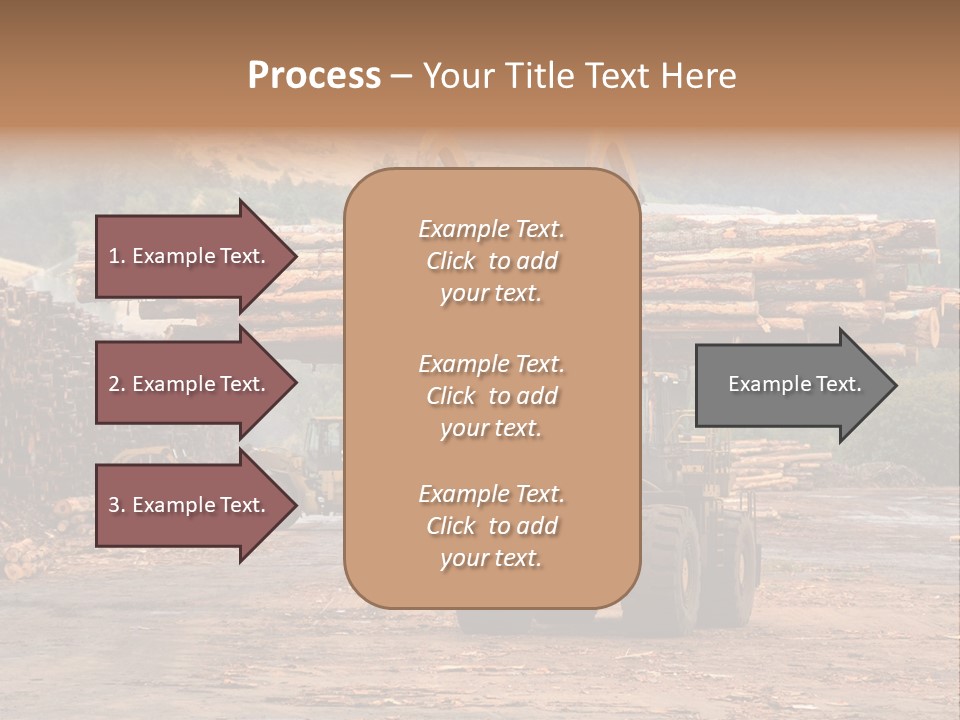 Hauling Mover Cargo PowerPoint Template