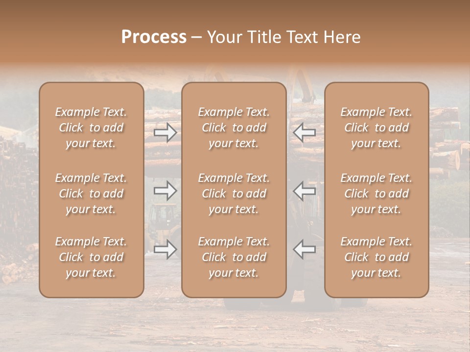 Hauling Mover Cargo PowerPoint Template