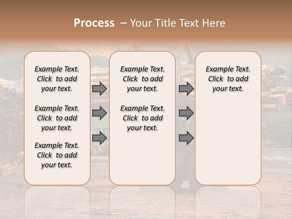 Hauling Mover Cargo PowerPoint Template